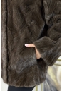 Шуба из норки с воротником 8023357-6